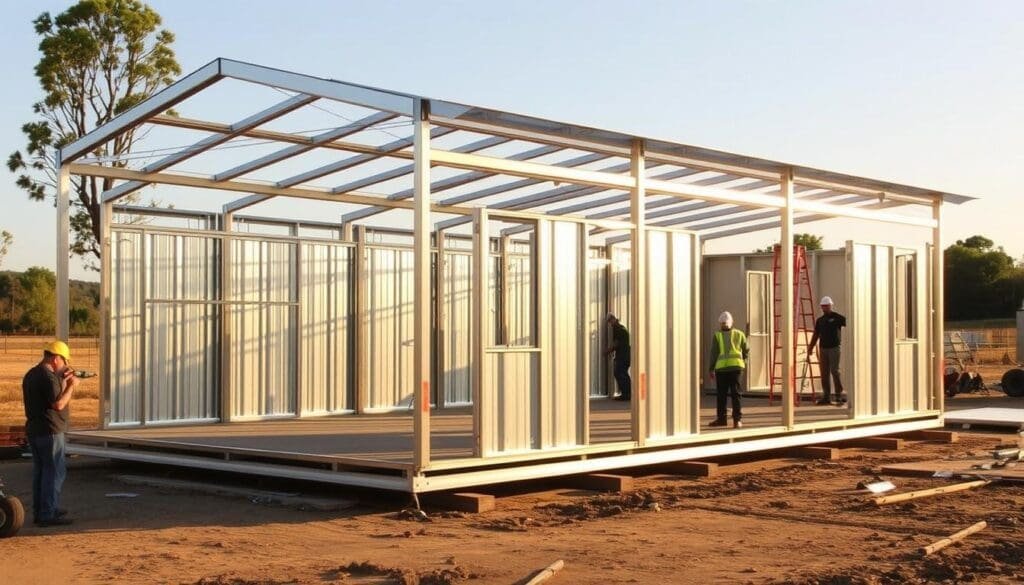 Portable Steel Buildings Installation Process