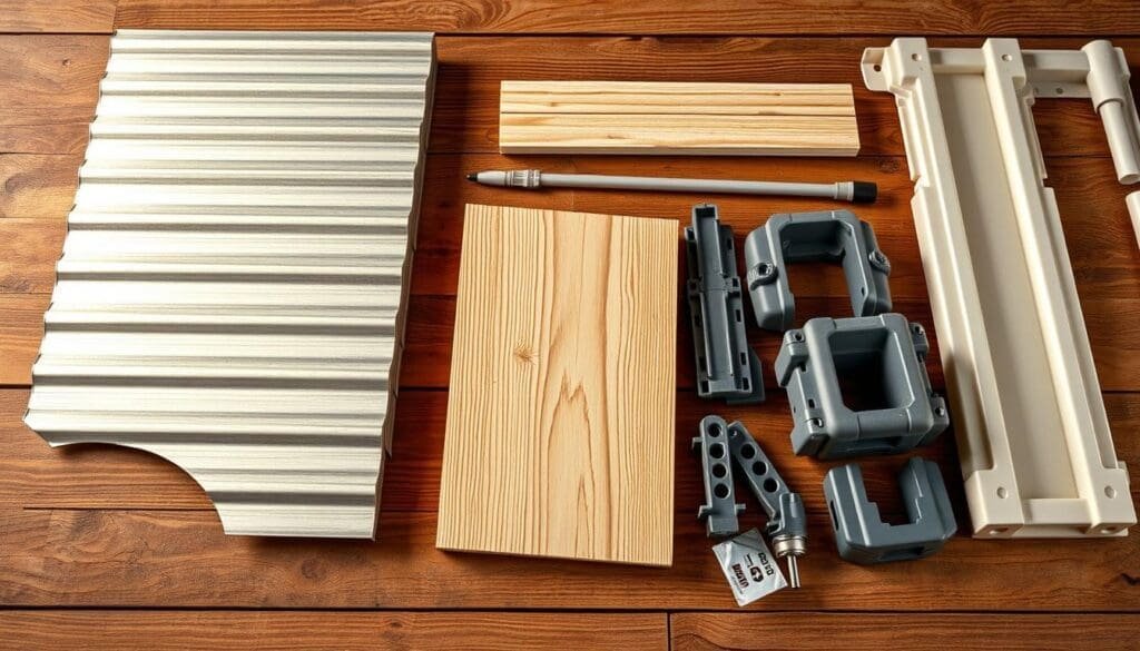 Portable Storage Sheds Materials