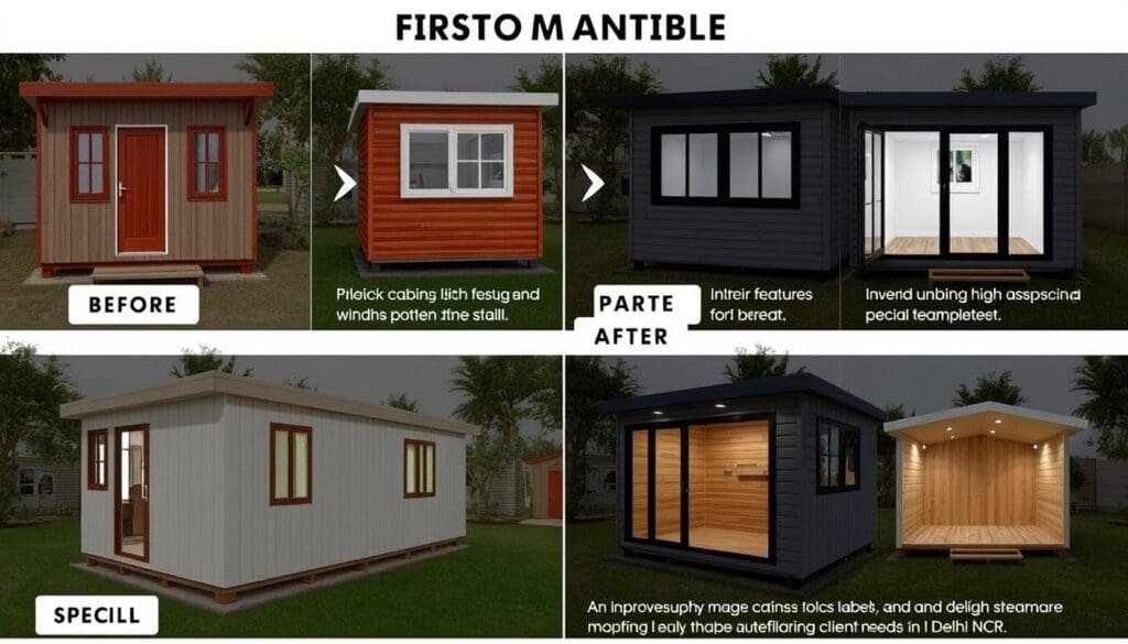 Customization options for porta cabins in Delhi NCR Customization options for porta cabins in Delhi NCR