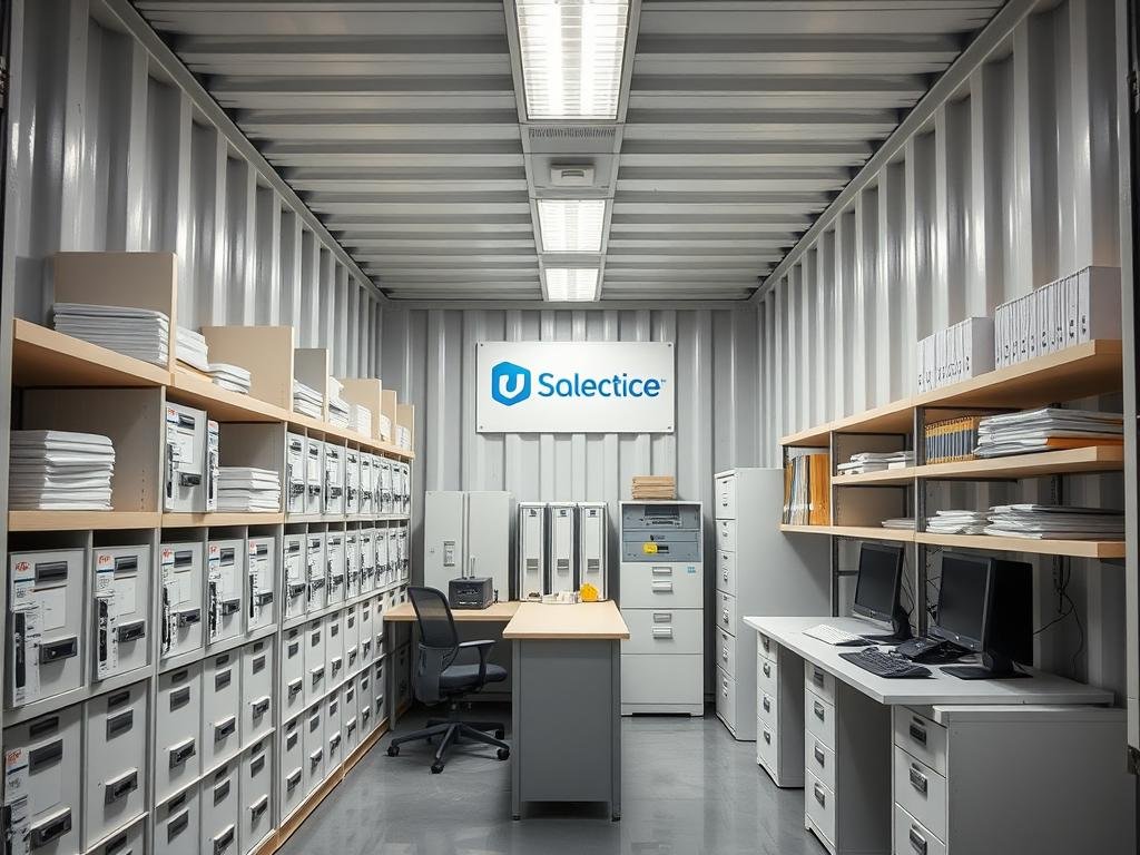 Documentation center in container office format