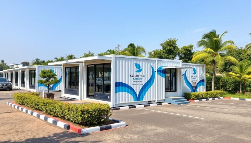 Enterprise satellite office using container solution in Sector 137 Noida