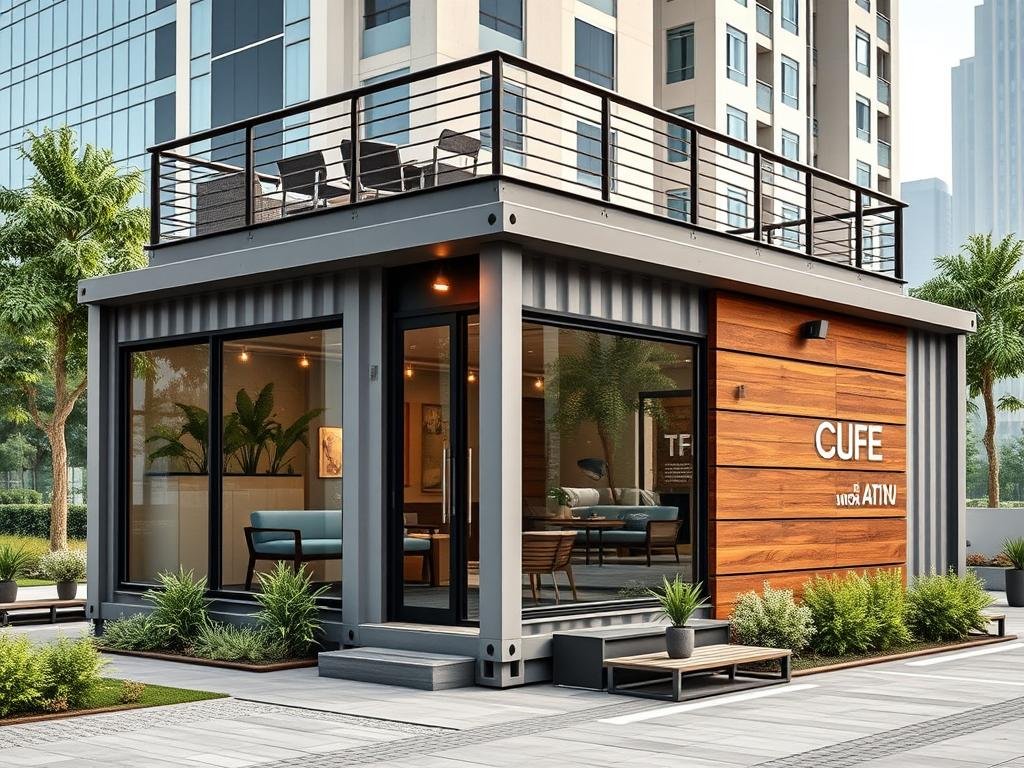 Executive container office for IT startup in DLF Cybercity Executive container office for IT startup in DLF Cybercity