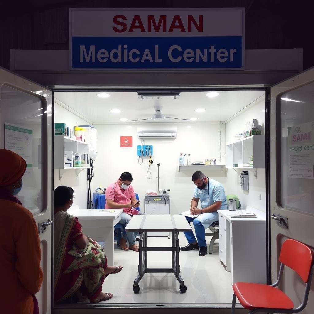 Healthcare outpost porta cabin in Delhi NCR Healthcare outpost porta cabin in Delhi NCR