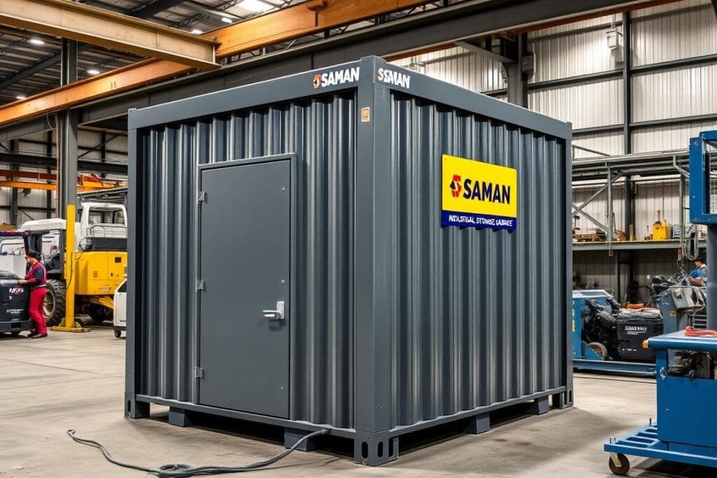 Industrial Storage Cabin in Faridabad manufacturing zone