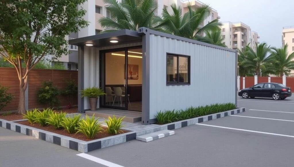 Portable tech team office in Sector 137 Noida near residential areas