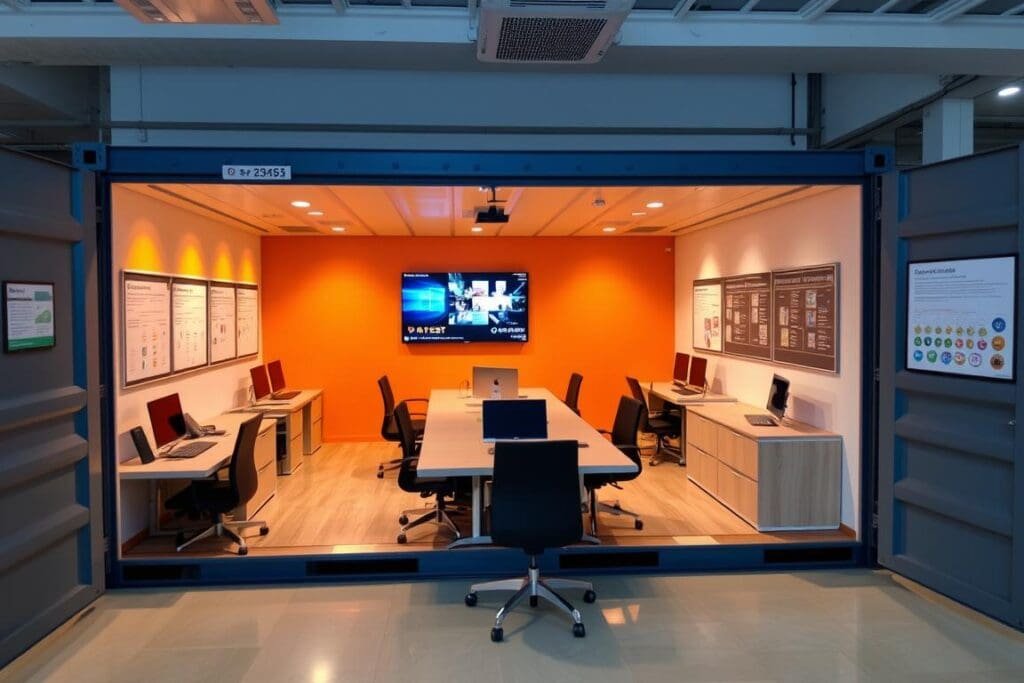 Project delivery unit container office in Sector 63 Noida