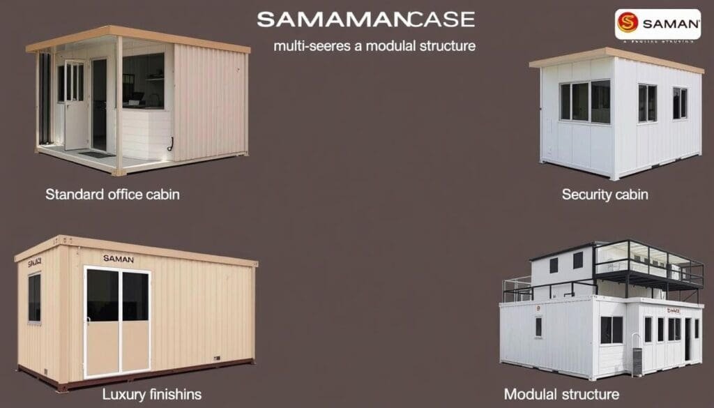 Various types of porta cabins offered by SAMAN in Delhi NCR Various types of porta cabins offered by SAMAN in Delhi NCR