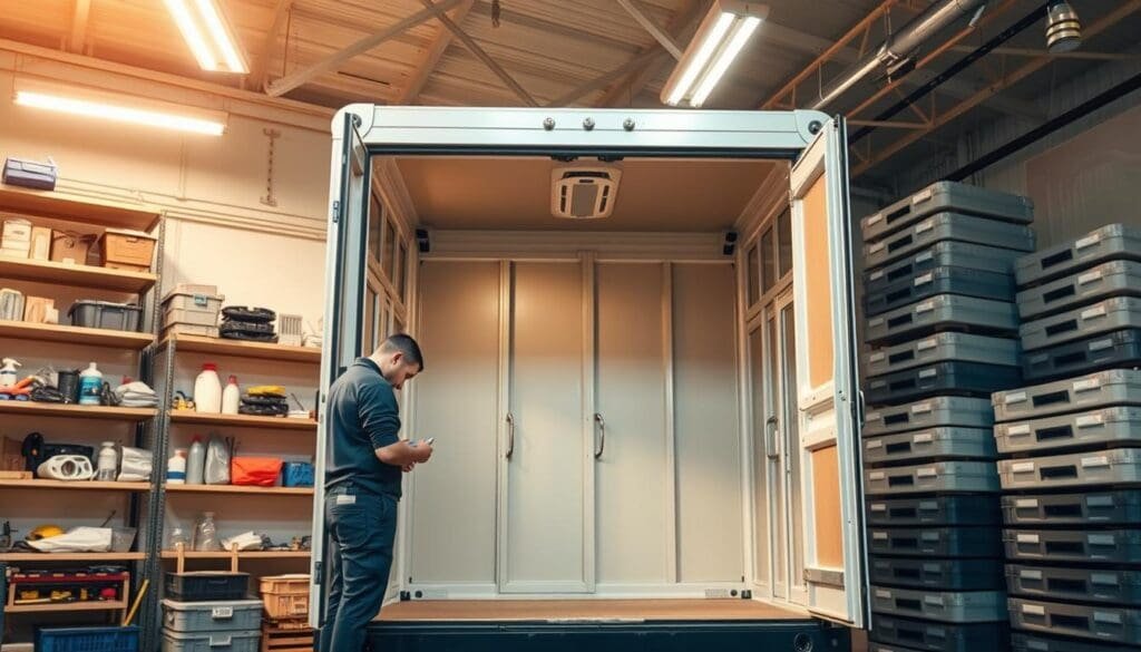 maintenance of cost-effective porta cabins