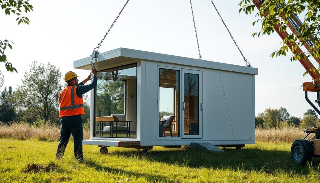portable cabin installation services