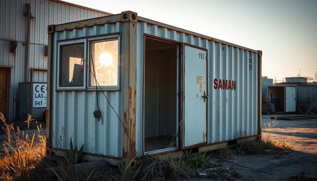 used container office