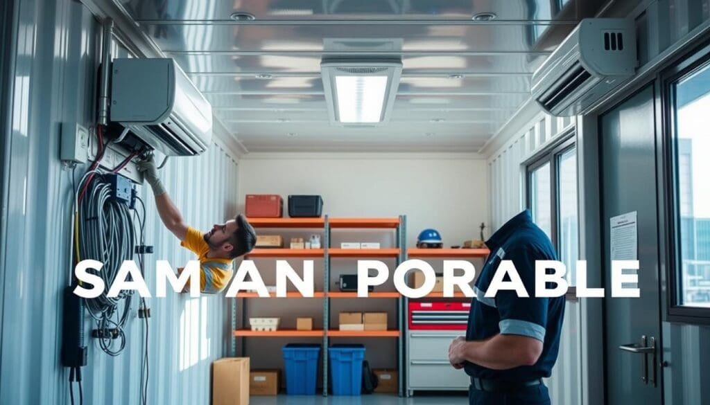 used container office maintenance tips