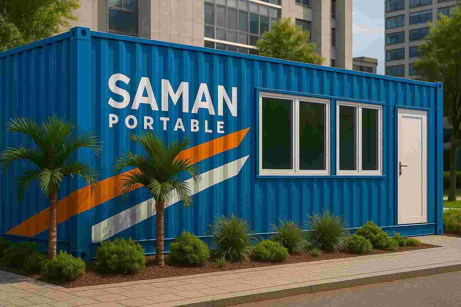 Types of container offices - SAMAN Portable